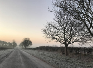 Leave extra time to get to work tomorrow because the roads look set to be treacherous