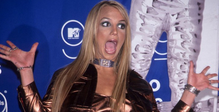 The latest fashion trend is giving us serious Britney 2000 vibes