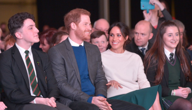 What did Meghan and Harry do in Ireland today? Where did they visit?