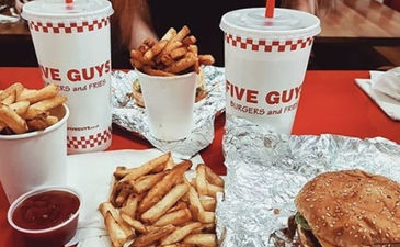 Five Guys is opening up in a brand NEW location and we’re seriously buzzing