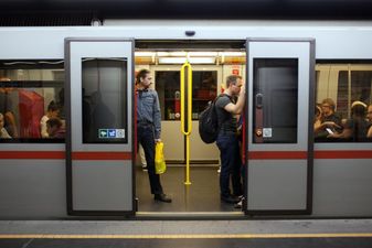 This man (purposely) got his penis stuck in a train door and we’re asking ‘WTF?’