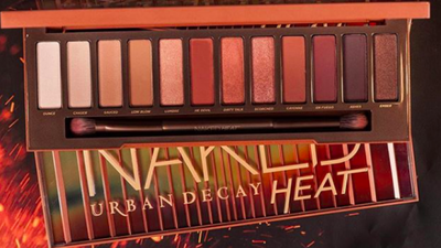 The Urban Decay Naked Petite Heat palette is on sale in Debenhams now