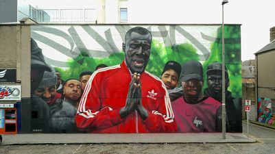 There’s a new mural in Dublin in the same place where the Stormzy one was