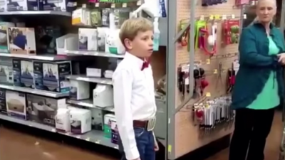 The viral yodelling boy has Twitter now and he is too precious