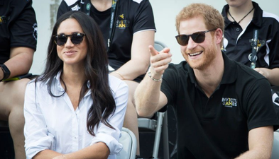 Meghan Markle dresses down in bootcut jeans and trench coat for day with Harry