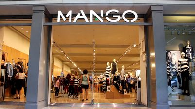 This beautiful €49 dress from Mango is giving us serious Stella McCartney vibes