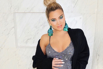 Everything inside the €6k new mum gift basket Kourtney and Kim sent Khloé