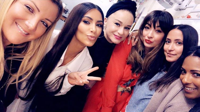 Kim Kardashian’s 20th high school reunion was as normal as you’d want it to be