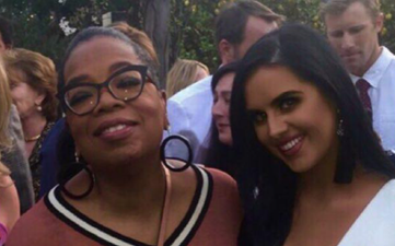 So this Cork woman joined Oprah Winfrey for dinner at the weekend… as you do
