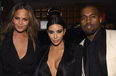 Kim Kardashian and Chrissy Teigen are trolling Kanye on Twitter and it’s GAS