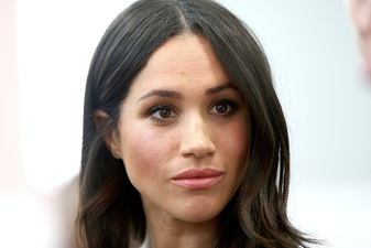 Everyone’s talking about Meghan Markle’s dress today and you’ll see why