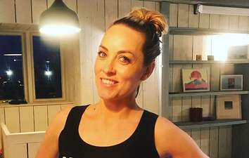 Kathryn Thomas says her first month as a mother has been ‘overwhelming’