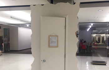 One college has introduced a ‘Crying Closet’ for stressed out students