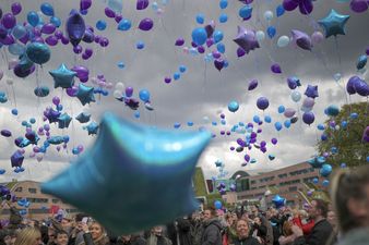 Hundreds attend balloon vigil for 12 year old Limerick boy after car accident