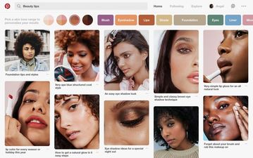 Pinterest are introducing a new search feature that is a game changer for beauty fans