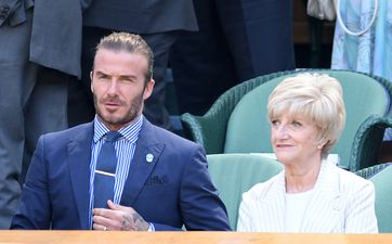 MORTO! David Beckham sent his mum a flirty text by accident
