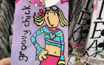 Blast from the PAST… Penneys is now selling Groovy Chick SOCKS