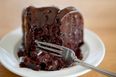 The secret to this chocolate poke cake is ALL the red wine
