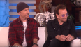 Bono admits to Ellen Degeneres that joining U2 saved his life