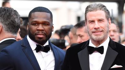 John Travolta dancing with 50 Cent is honestly the only thing you need to see today