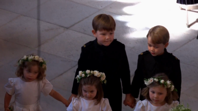 Prince George at the royal wedding is making people have a lot of feelings