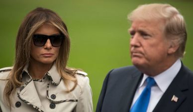President Trump tried to wish his wife well after hospital but called her by the wrong name…
