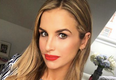 Vogue Williams looks radiant as she shows off her growing baby bump in new snap