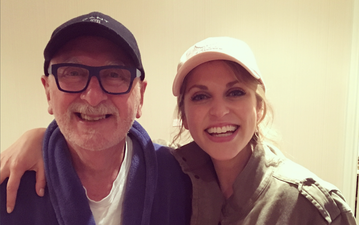 Amy Huberman’s sweet birthday post about her dad will make you feel things