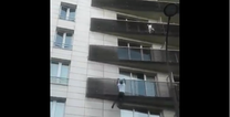 Man praised online after he climbs 4 storeys to save toddler dangling from balcony