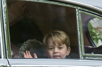 The adorable Prince George moment we missed at the royal wedding