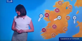 RTÉ weather woman just walks off the set and we are bursting