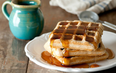 These coffee-flavoured Belgian waffles are the perfect morning boost
