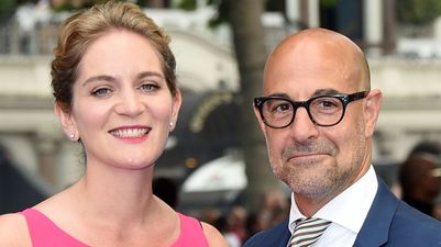 Stanley Tucci and Felicity Blunt have welcomed a baby girl