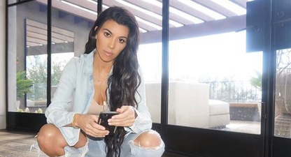 Kourtney Kardashian is wearing a €38 bikini so obviously we want it too!