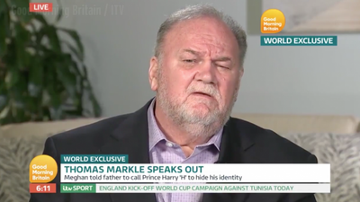 Thomas Markle hoping to fly to London to ‘make peace’ with Meghan