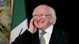 President Michael D. Higgins informs the government he wants to run again