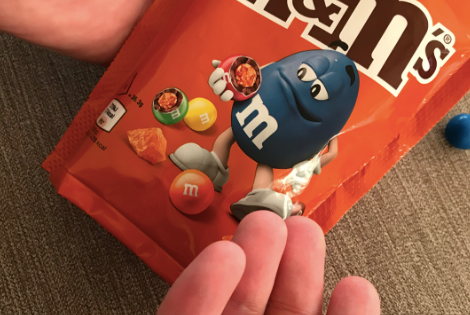 caramel m&ms