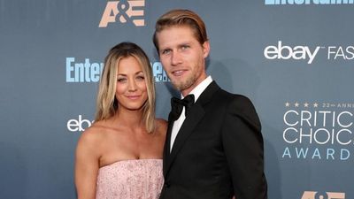 Congrats! Kaley Cuoco marries Karl Cook… and her jumpsuit it STUNNING