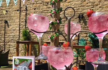 A pink gin tree now exists and it’s exactly what we need this summer