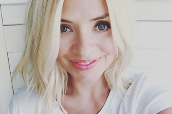 Holly Willoughby is wearing a dreamy Topshop dress today and it’s still in stock