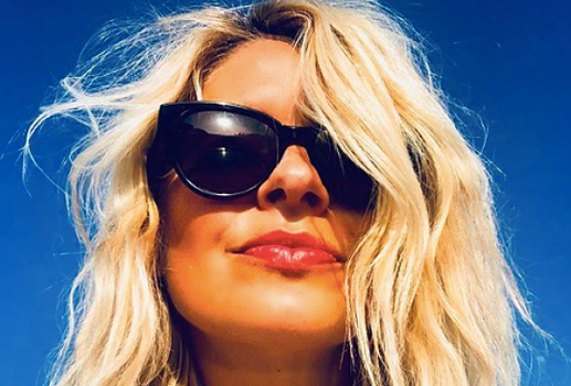 Holly's latest dress