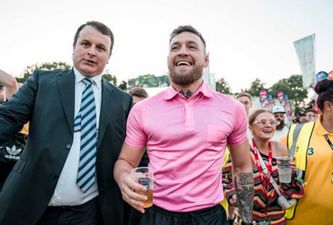 Conor McGregor is at Longitude celebrating his 30th birthday (and it looks like fun)