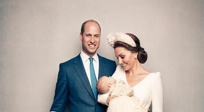 OMG his face! Kensington Palace release more christening photos of Prince Louis