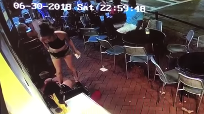 This customer grabbed a waitress’s butt and got exactly what he deserved