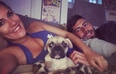 Caroline Flack and Andrew Brady in ‘custody battle’ over pet dog