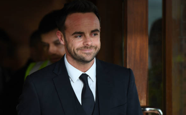 Ant McPartlin is back on Twitter and his return message is pretty nice