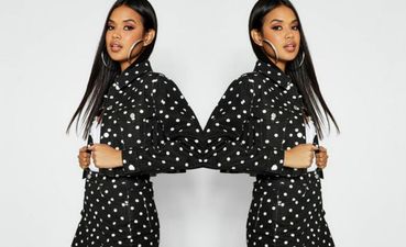 Boohoo has launched a capsule collection and it includes the cutest little polka dot co-ord