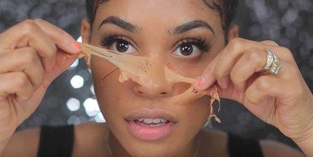 Peel off foundation is here to cure all of your acne woes