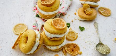 Anyone for a GIN doughnut macaroon hybrid? This recipe is UNREAL