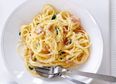 Dinner is sorted! The low fat spaghetti carbonara that’s actually delicious